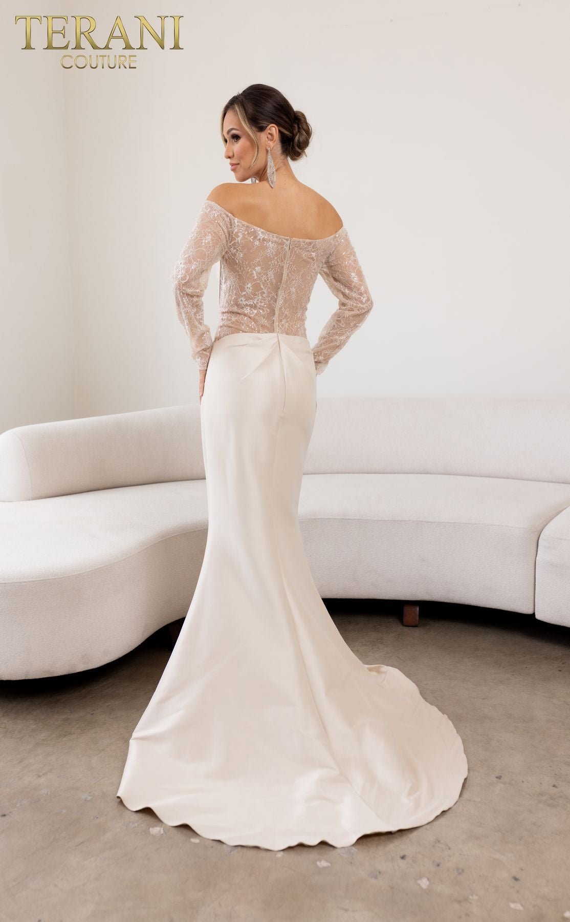 Terani Couture 241M2734 Long Formal Mother of the Bride Dress
