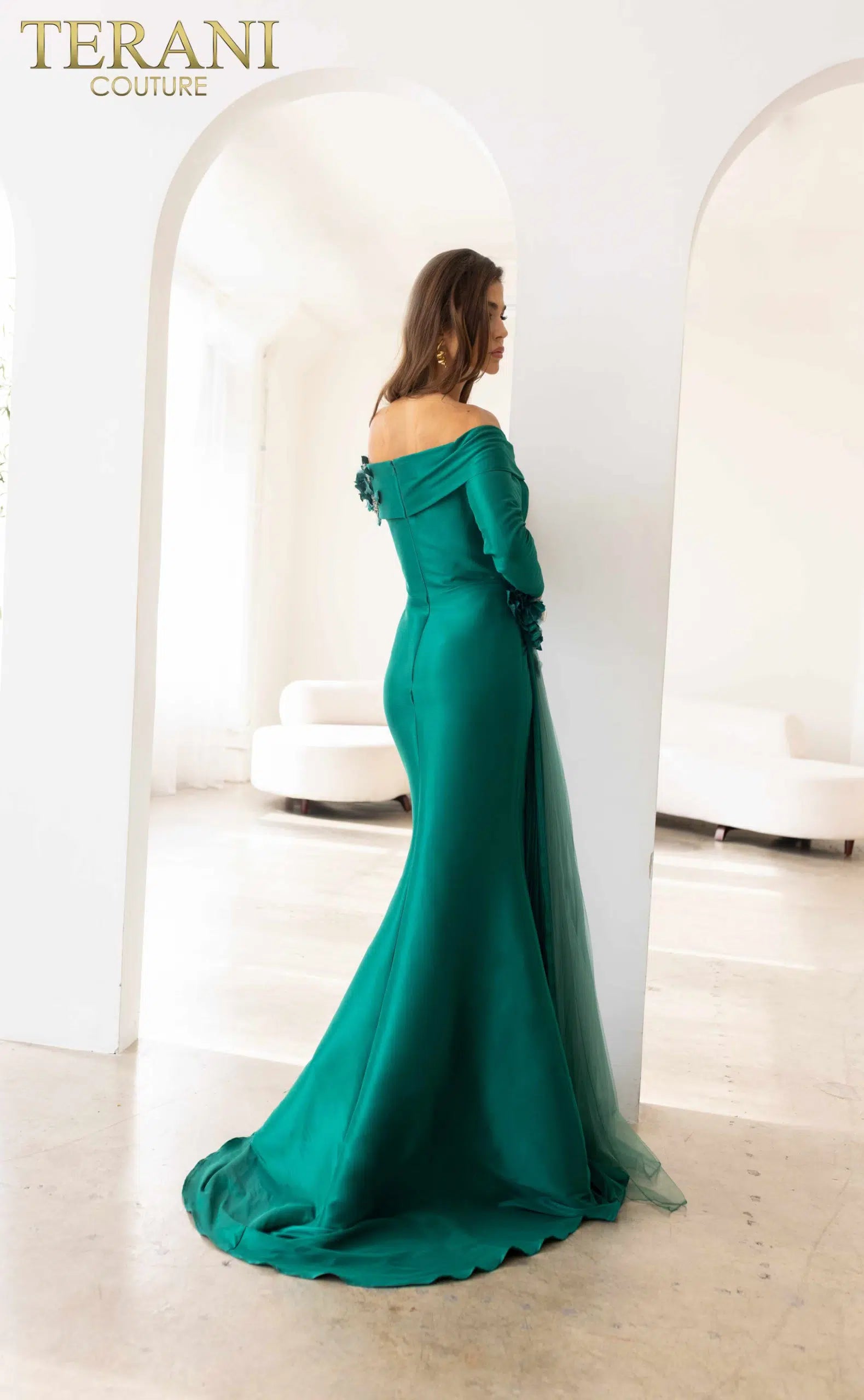 Terani Couture 241M2759 Long Formal Fitted Evening Dress