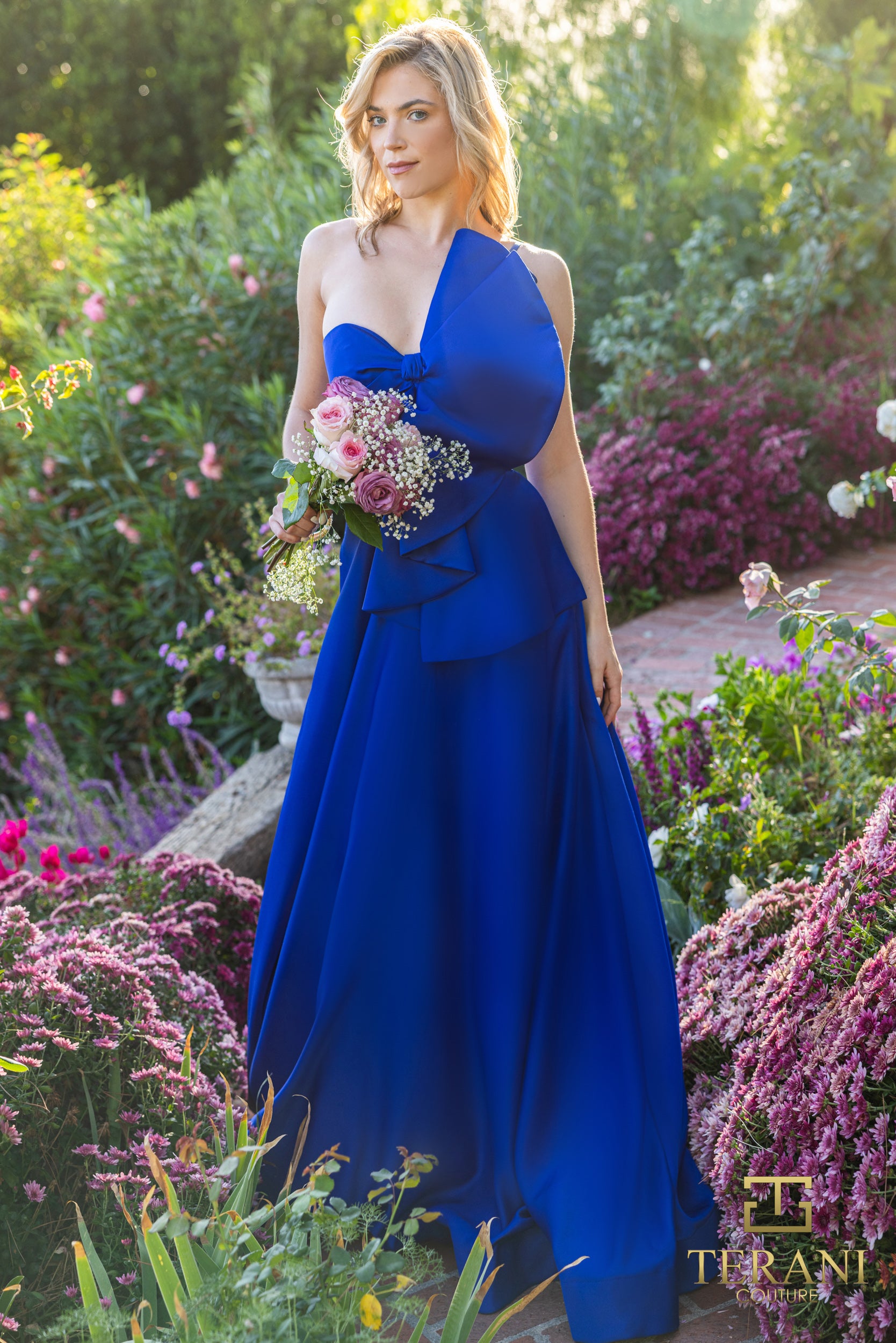 Formal Dresses Long A Line Formal Evening Ballgown Cobalt