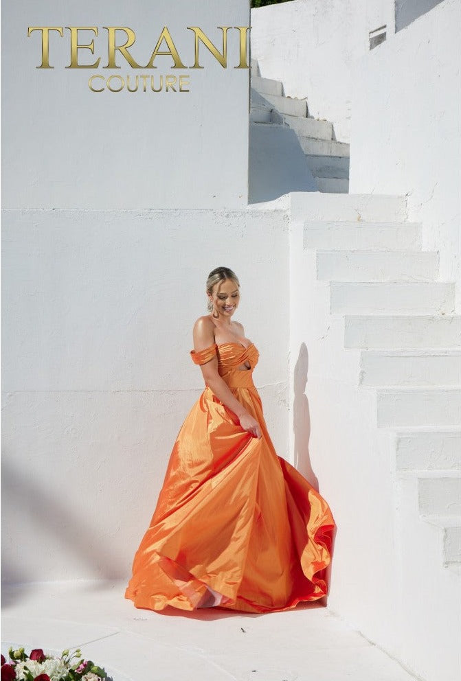 Terani Couture 241P2075 Sparkling Ballgown Prom Dress