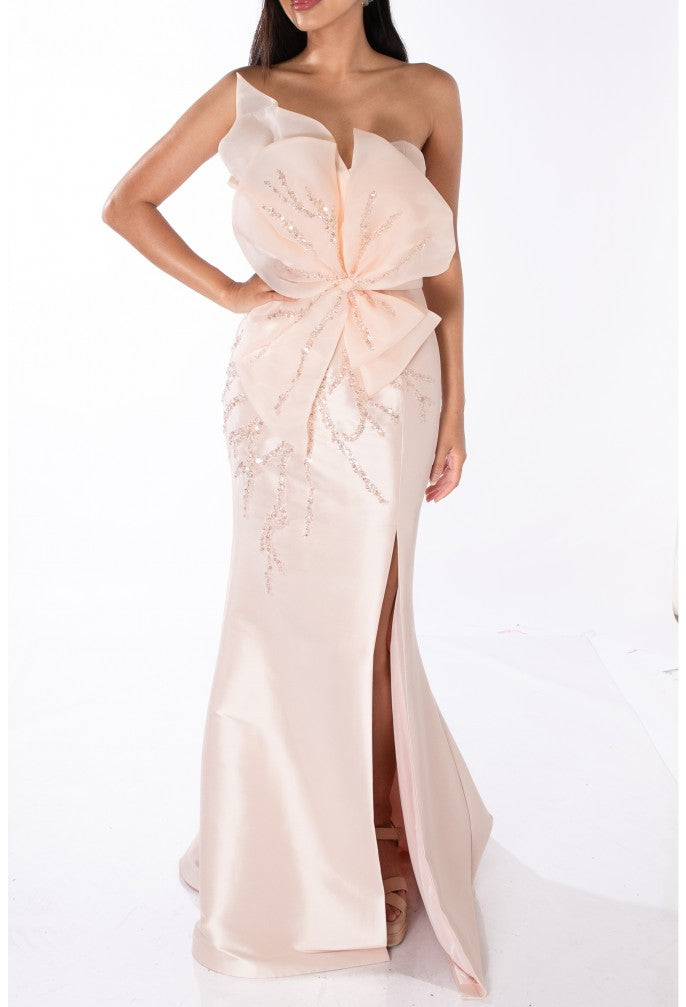 Terani Couture 241E2413 Fitted Long Formal Evening Dress