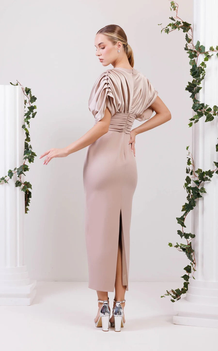 Odrella 24211 Long Formal Fitted Dress