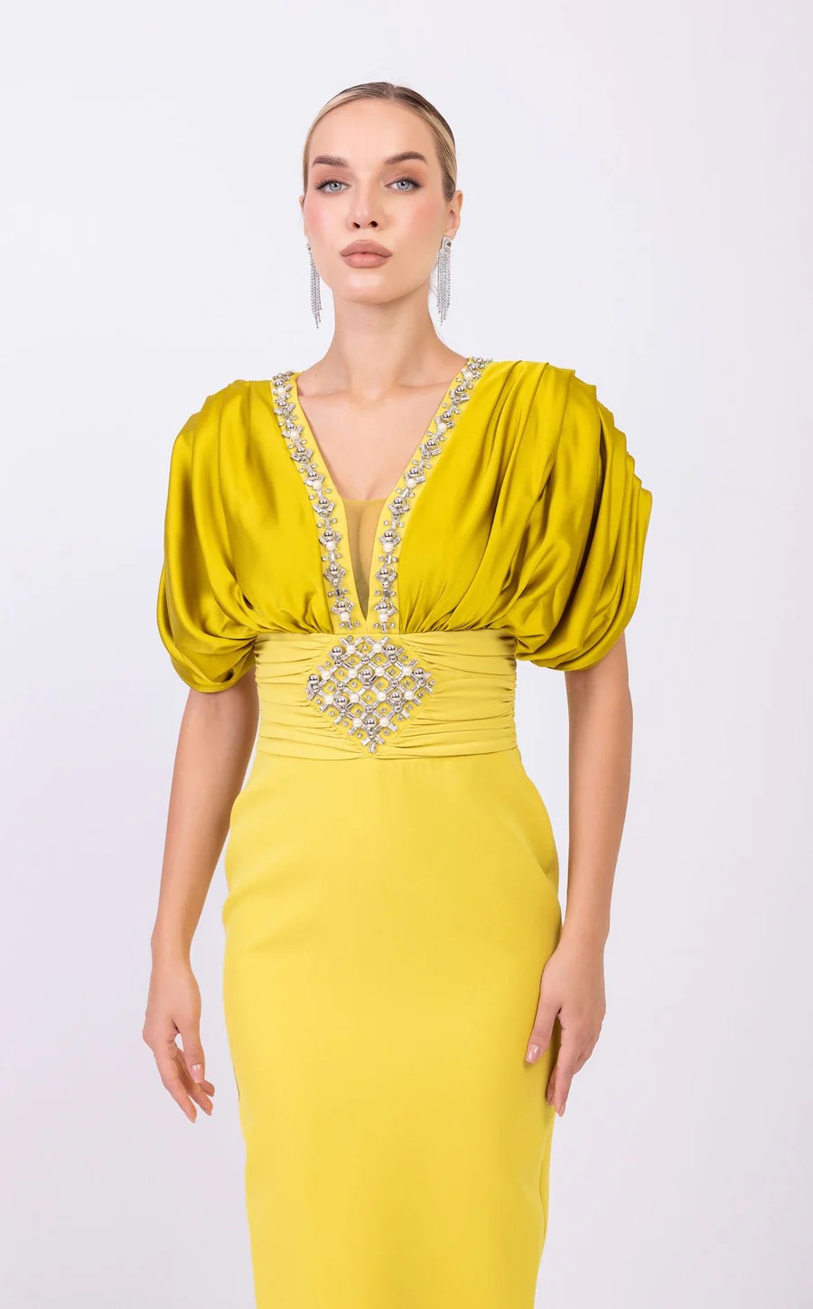 Odrella 24211 Long Formal Fitted Dress