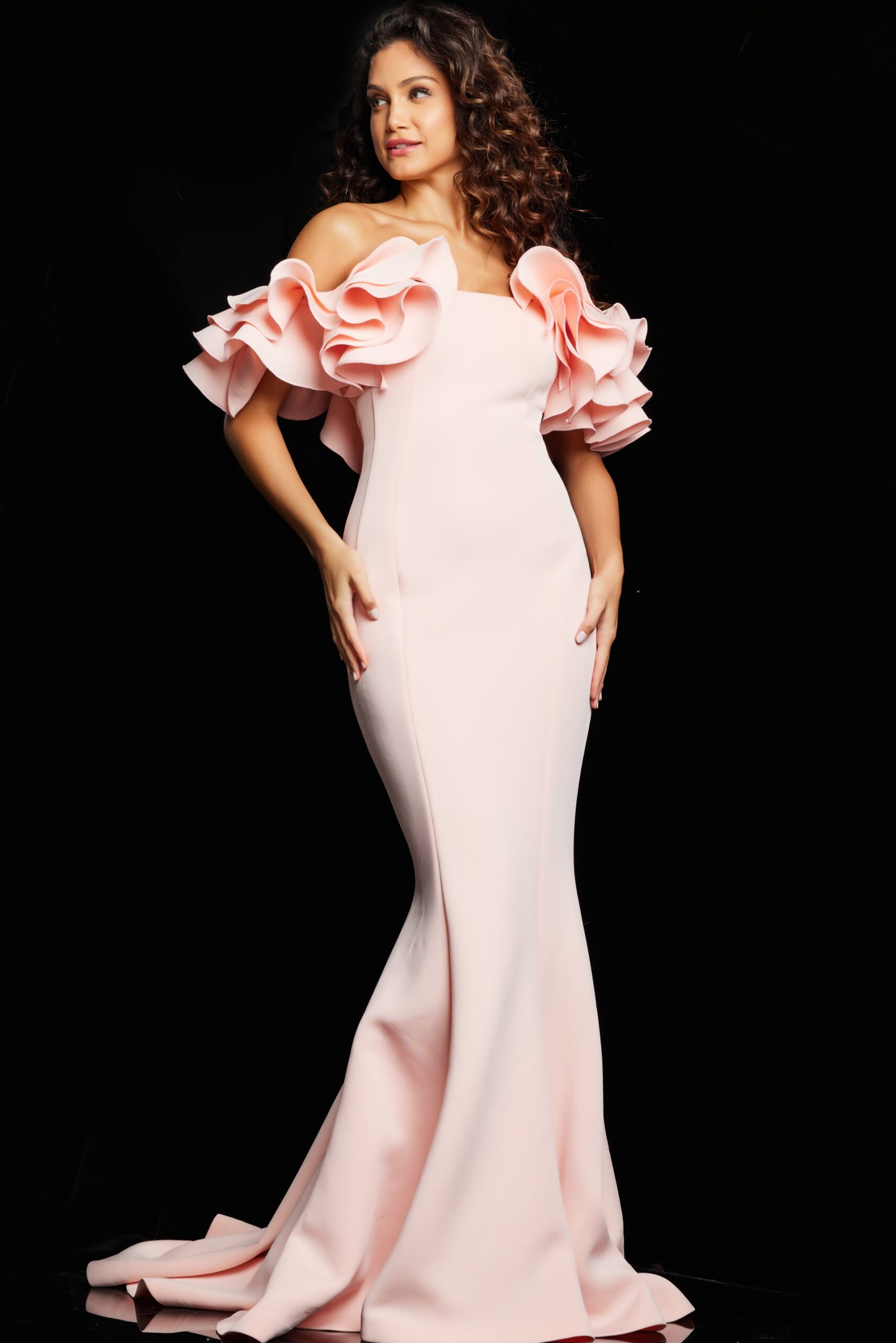 Jovani Evenings Dress 24280 Blush / 2