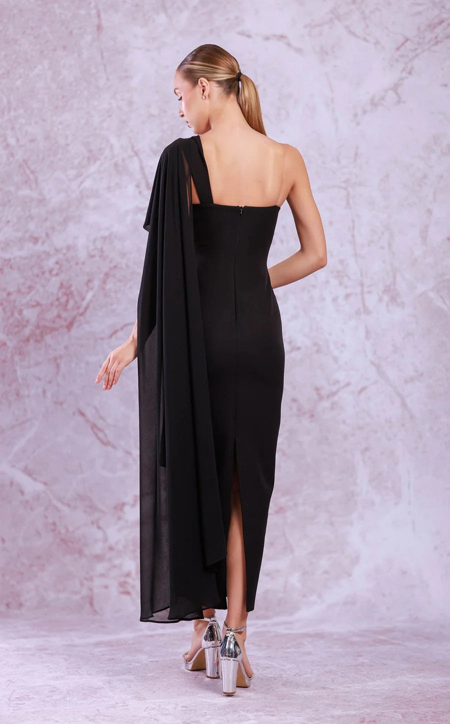 Odrella 24285 Fitted Long Formal Prom Dress