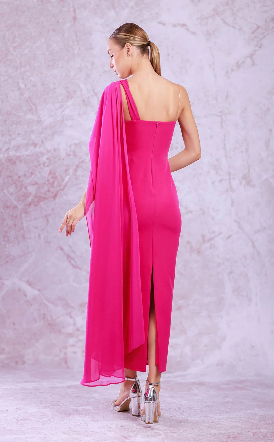 Odrella 24285 Fitted Long Formal Prom Dress