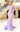 Prom Dresses Pleated Prom Long Formal Slit Dress Lilac