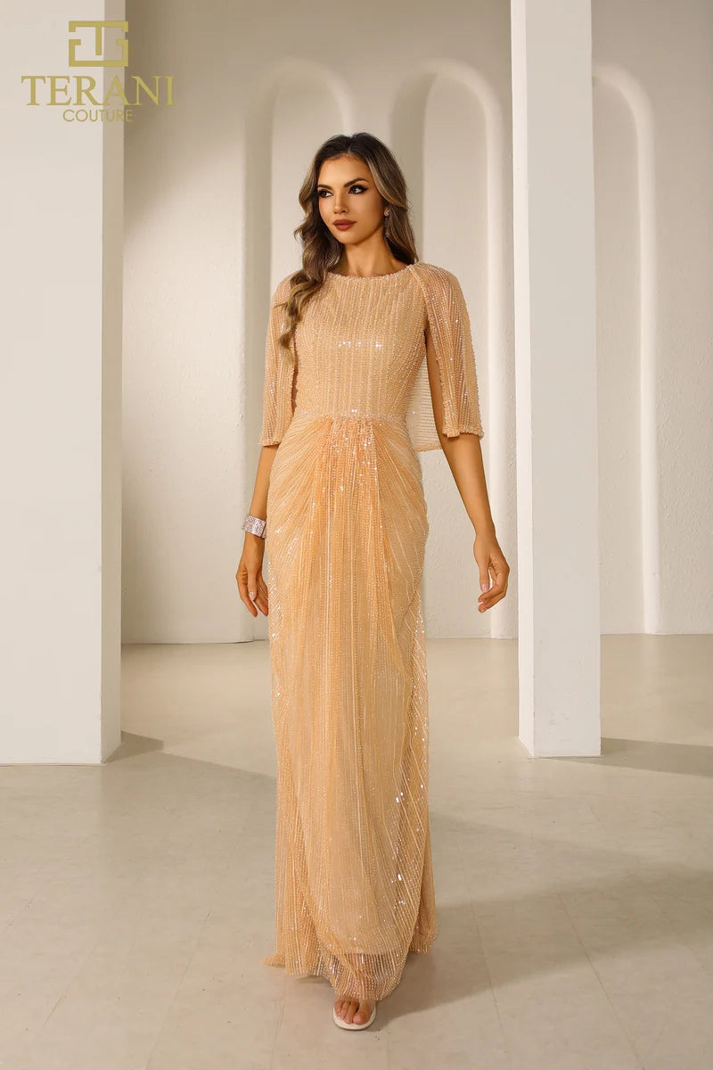 Formal Dresses Long Sequins Formal Dress Champagne