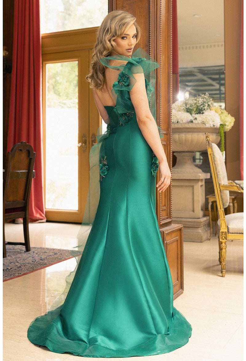 Terani Couture 242E3114 Mermaid Long Formal Prom EveningDress