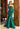 Prom Dresses Floral Mermaid Long Formal Prom Dress Emerald