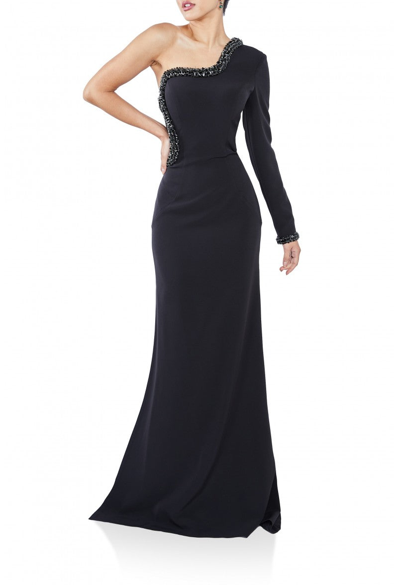 Terani Couture 242E3134 Long Formal Fitted Evening Dress