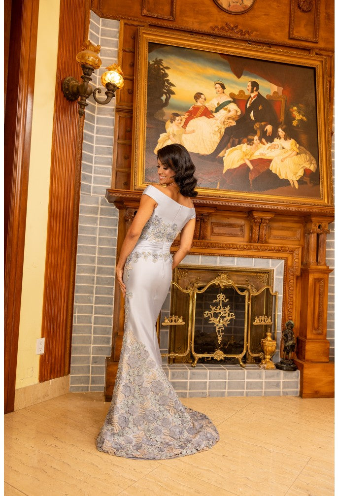 Terani Couture 242E3137 Long Mermaid Fit Formal Prom Dress