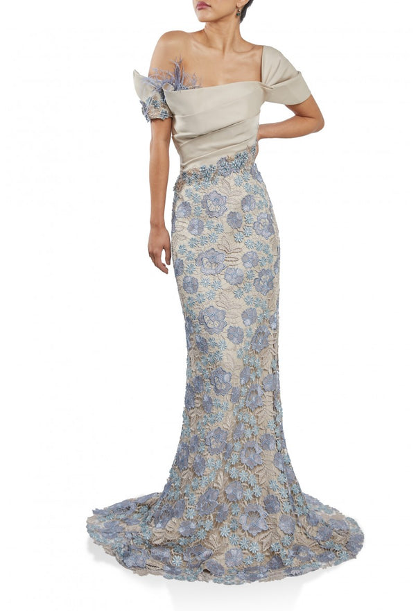 Terani Couture 242E3143 Slate Gold	12 Sale