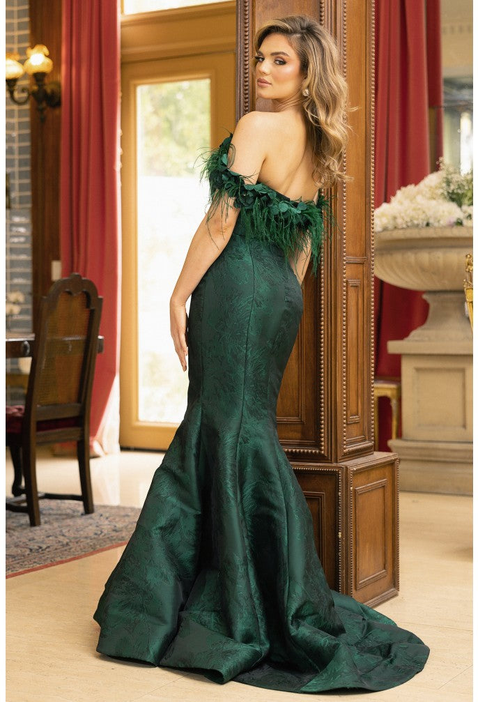 Terani Couture 242E3160 Long Mermaid Formal Prom Dress
