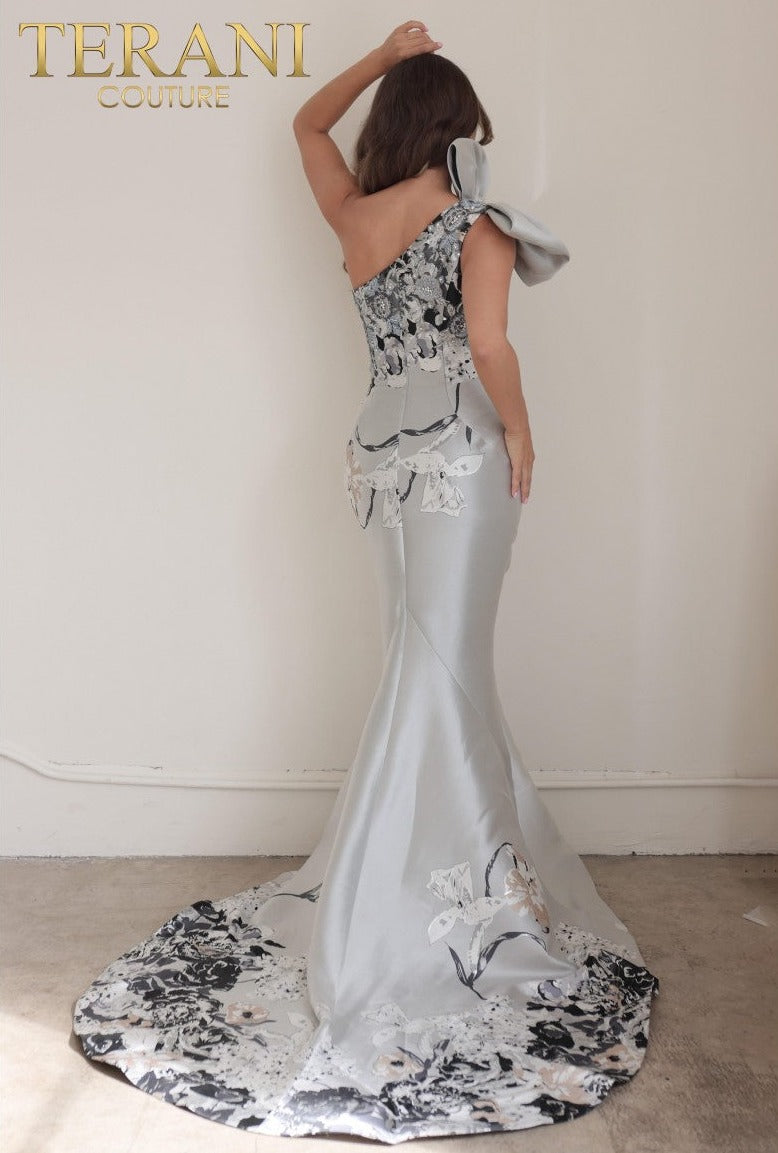 Terani Couture 242E3165 Long Fitted Formal Evening Gown