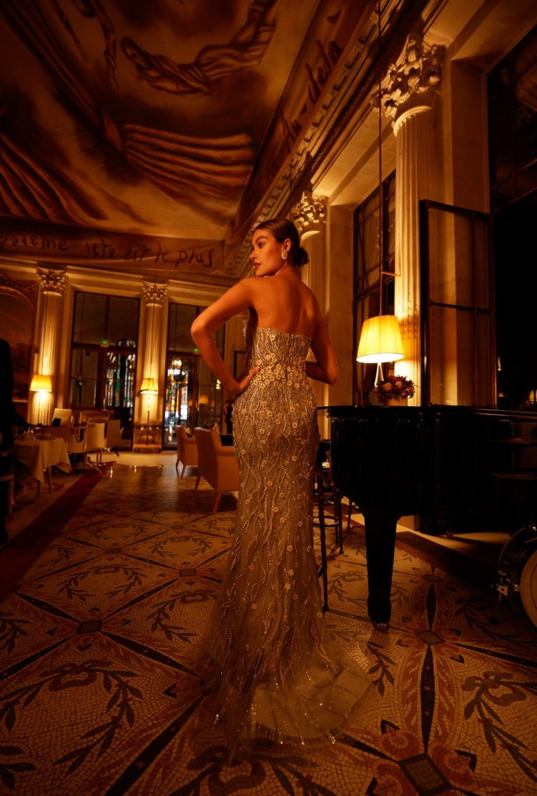 Terani Couture 242GL3248 Prom Long Fitted Formal Dress
