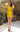 Cocktail Dresses Homecoming Short Cocktail Fetaher Mini Dress Mustard