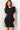 Cocktail Dresses Homecoming Short Sleeve Cocktail Dress  Black