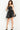 Cocktail Dresses A Line Short Floral Cocktail Dress Black