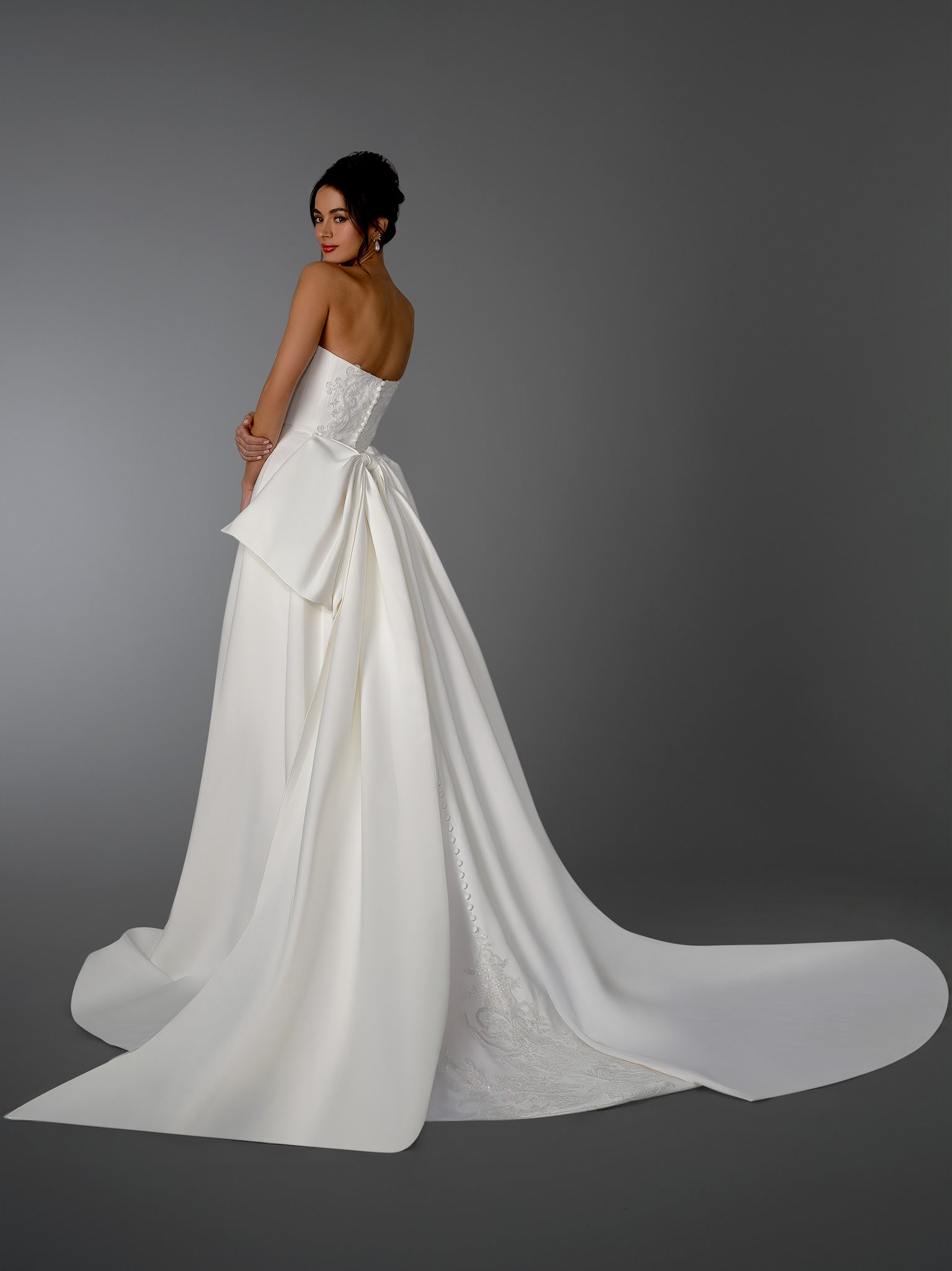 Wedding Dresses Long A Line Beaded Bridal Gown Stella Couture 26502 Off White