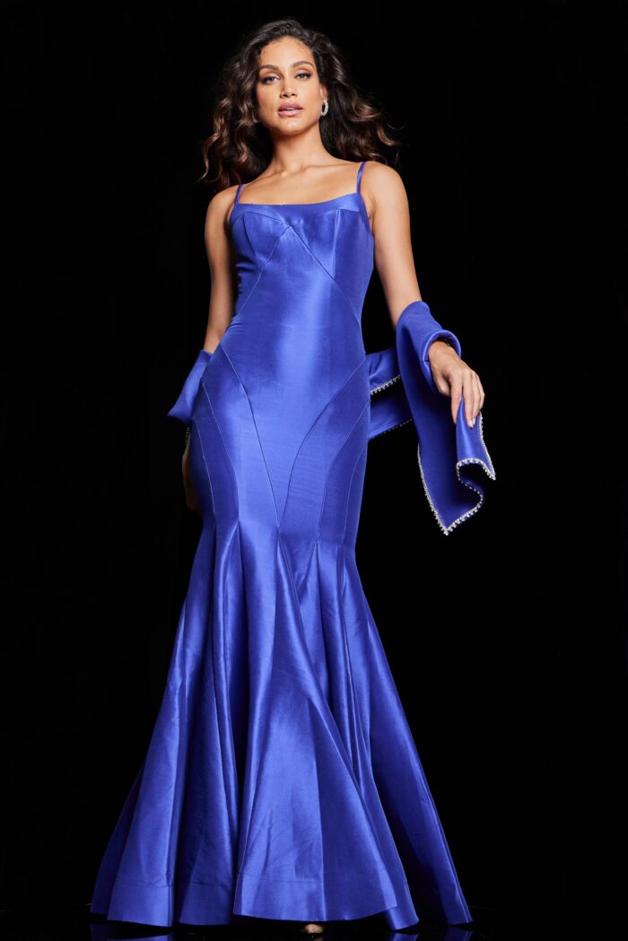 Formal Dresses Long Spaghetti Strap Mermaid Formal Dress Purple