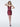 Cocktail Dresses Fitted Formal Short Mini Dress Red