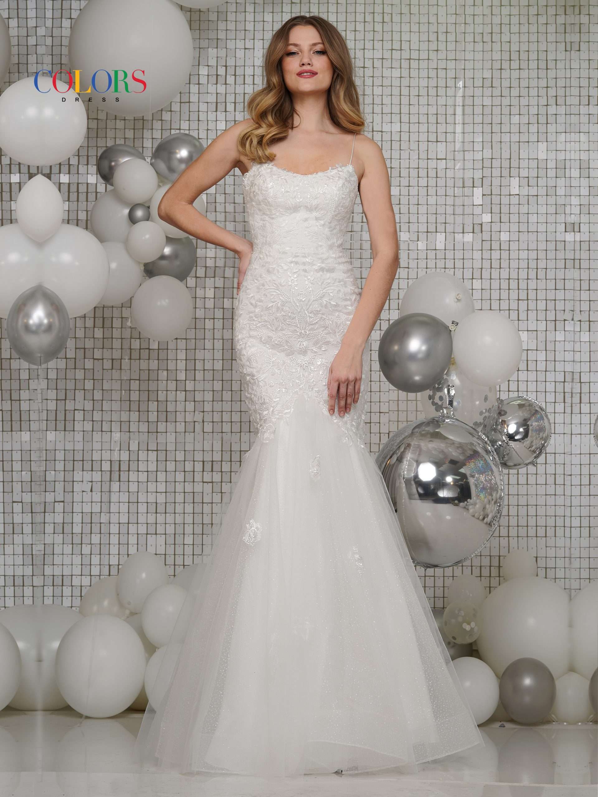 Colors 2490 Colors Long Formal Mermaid Prom Dress