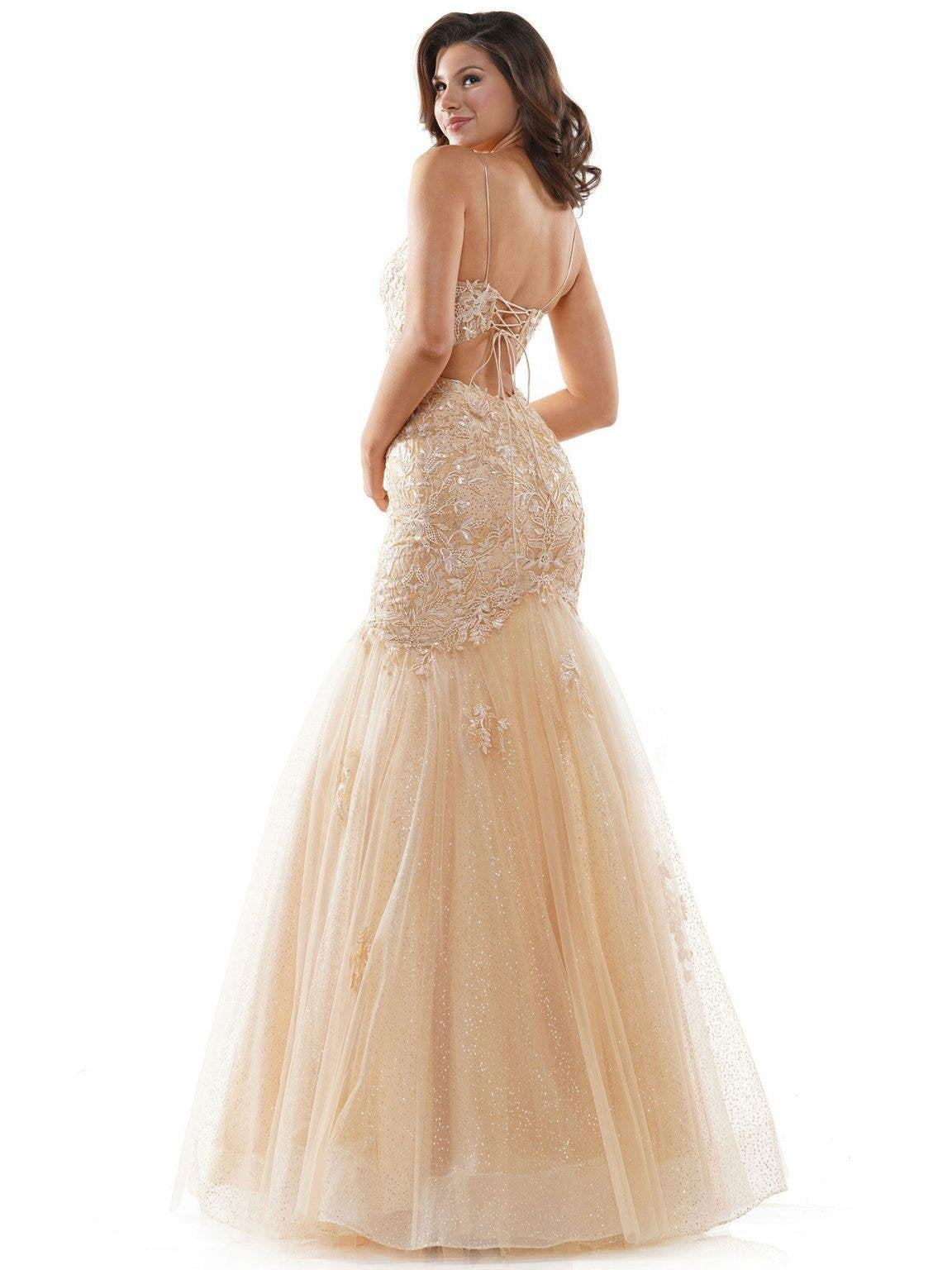 Colors Long Formal Mermaid Prom Dress 2490 - The Dress Outlet