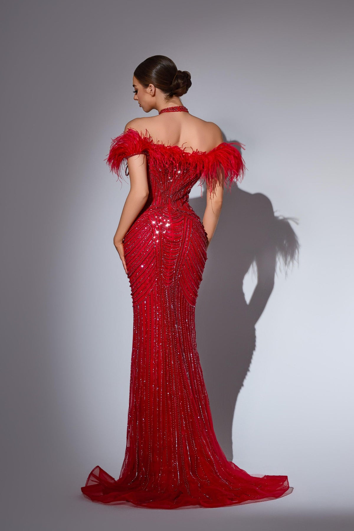 V-Neck Floor-Length Sequin Formal Mermaid Pre Order