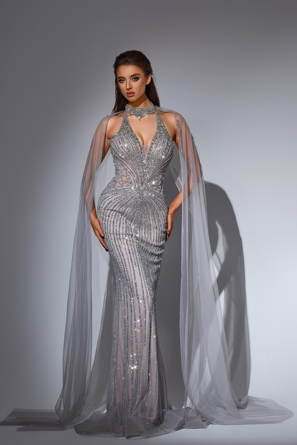 Halter Floor-Length Sequin Formal Mermaid Pre Order