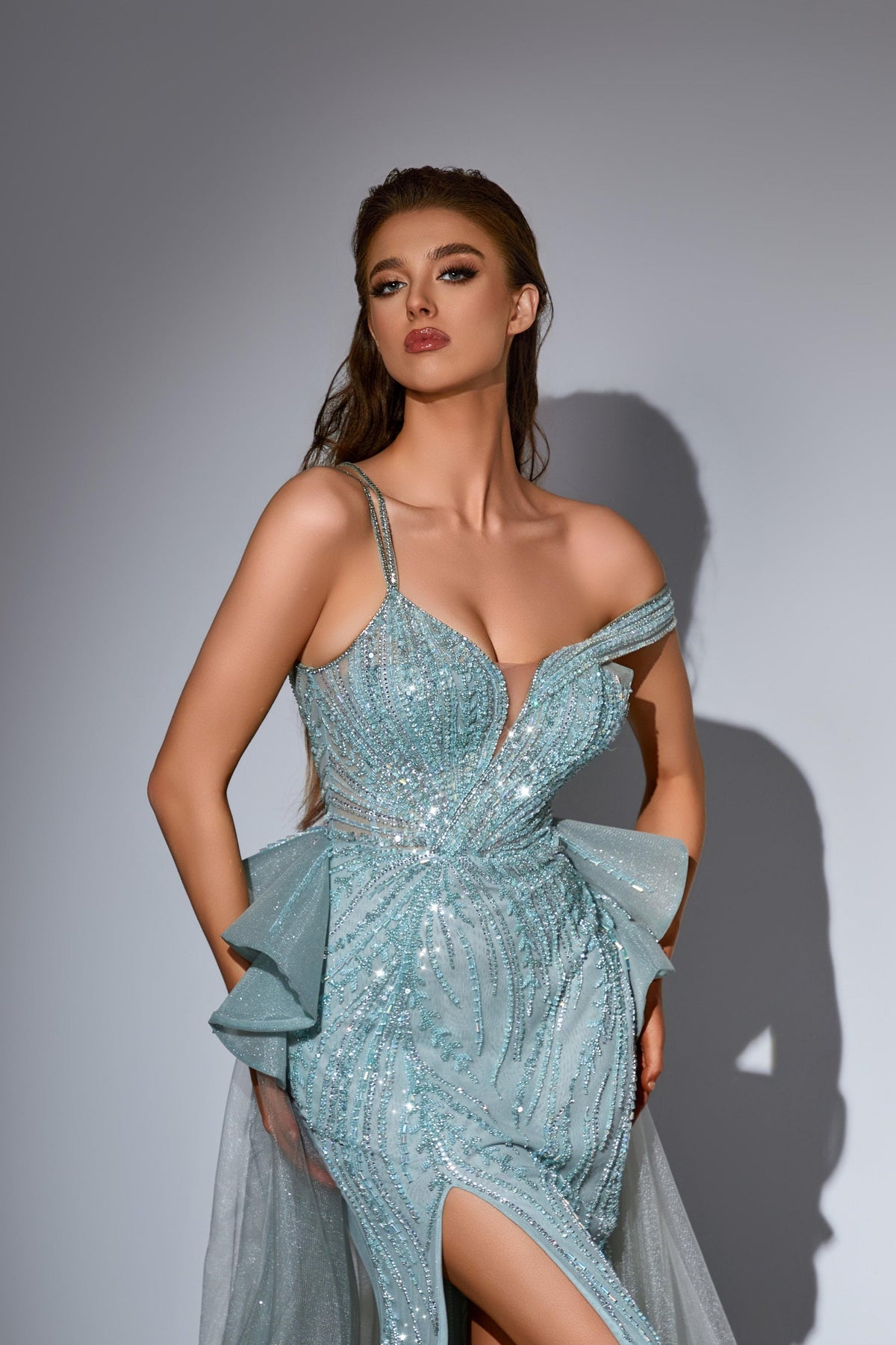 Sweetheart Floor-Length Sequin Prom Mermaid HM202 Pre Order