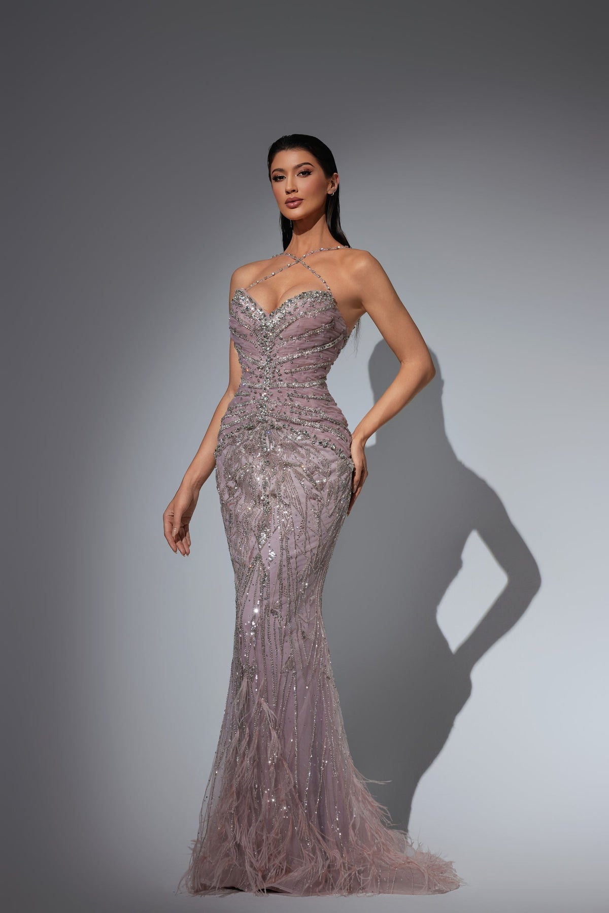 Sweetheart Floor-Length Sequin Prom Mermaid Pre Order