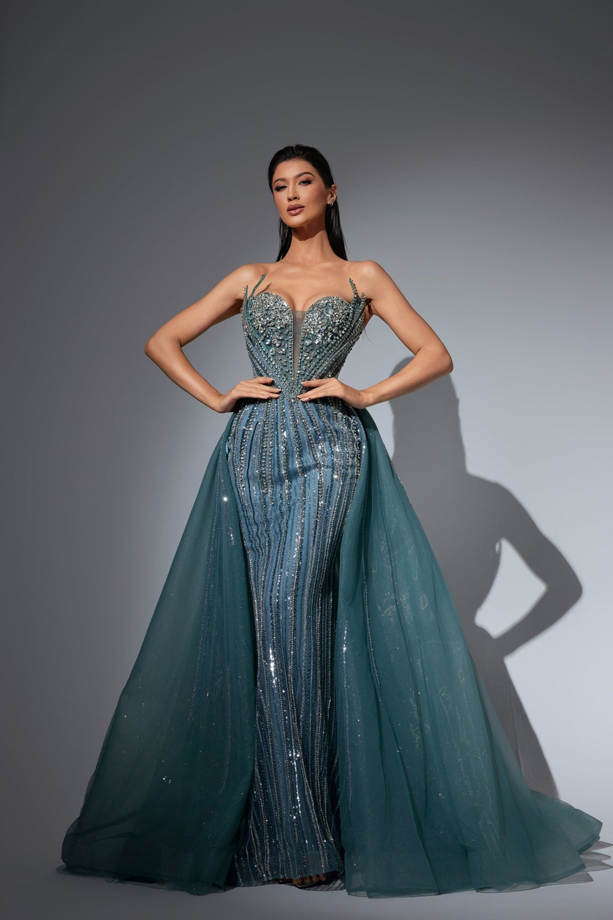 Sweetheart Floor-Length Sequin Prom Mermaid Pre Order