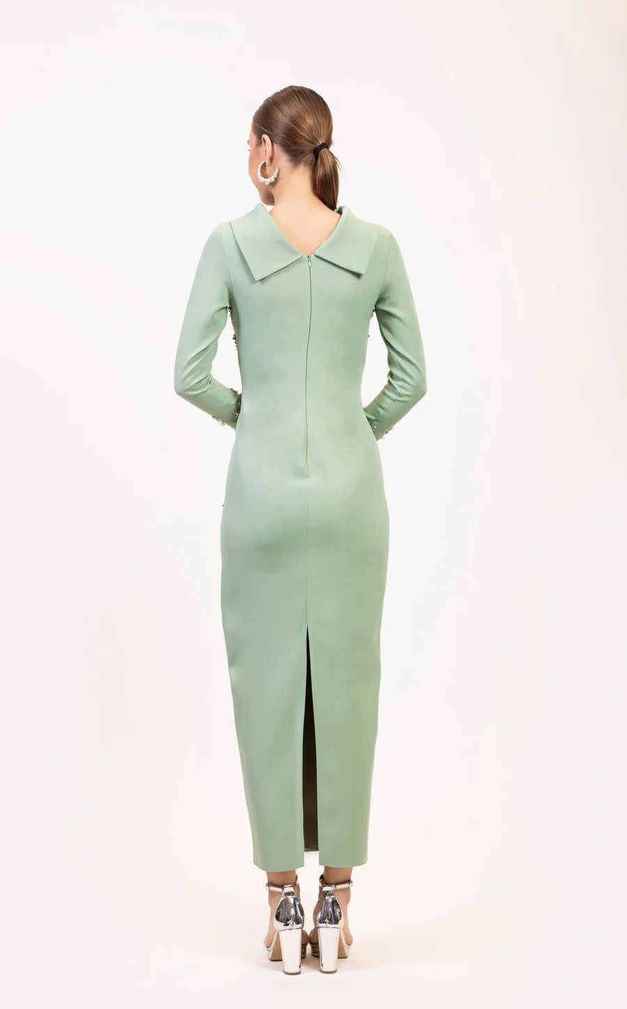 Odrella 25035 Long Sleeve Formal Evening Dress