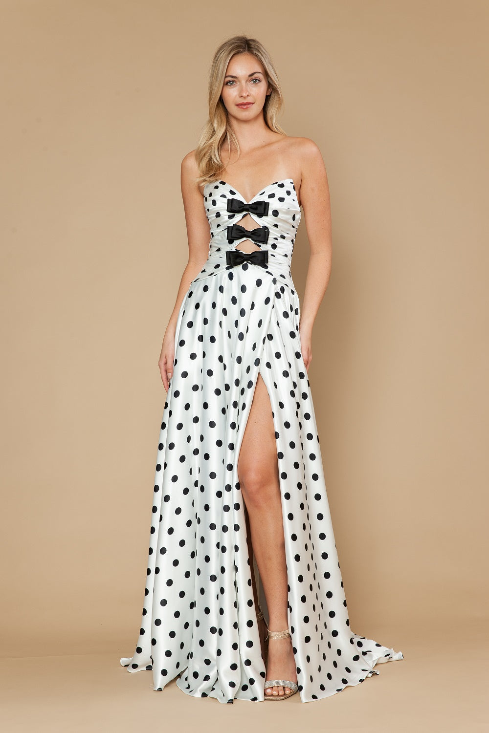 Sweetheart Floor-Length Satin Prom A-Line Poly USA 25184