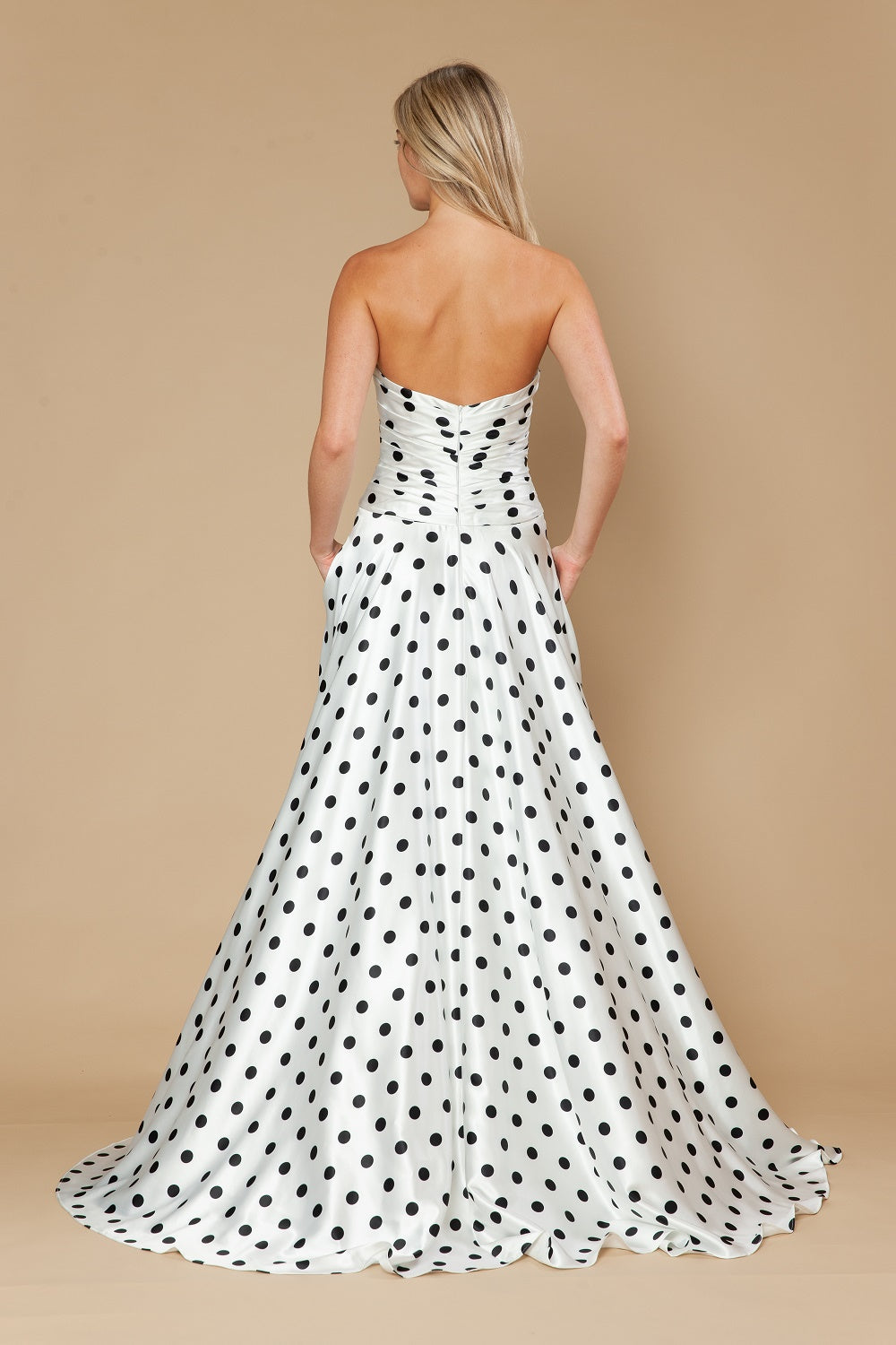 Sweetheart Floor-Length Satin Prom A-Line Poly USA 25184