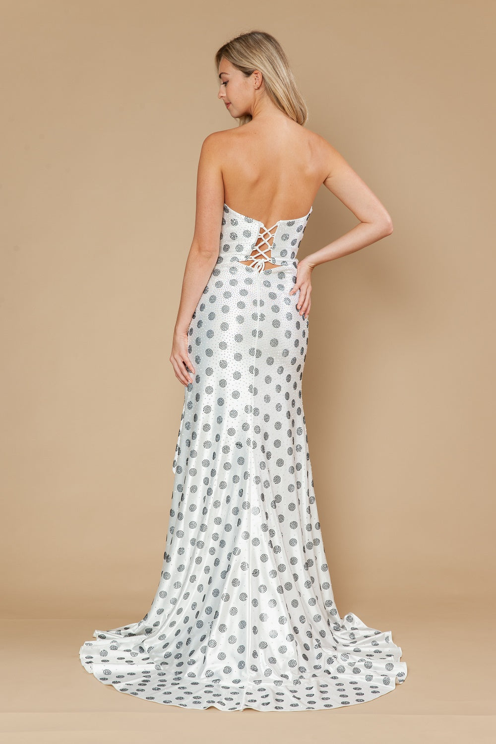 Sweetheart Floor-Length Satin Prom Mermaid Poly USA 25198
