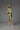 Cocktail Dresses Fitted 3D Floral Knee length Printed Dress Green