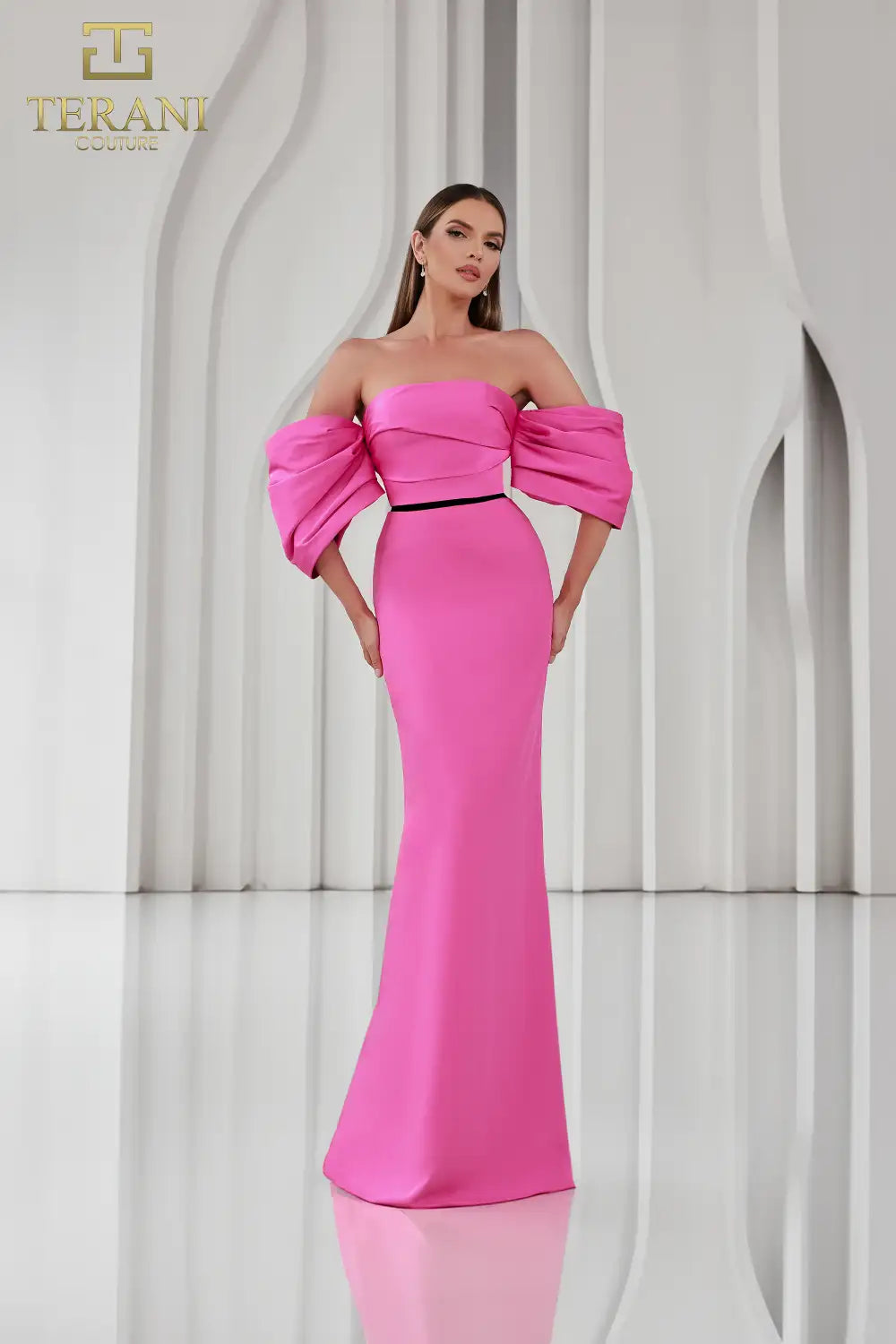 Terani Couture 251E4204 Long Fitted Formal Evening Dress