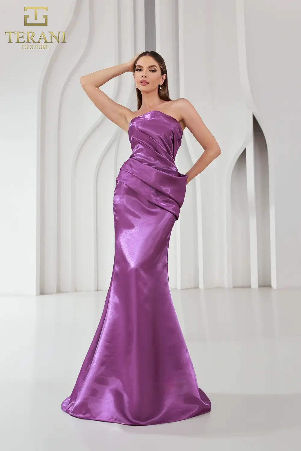 Terani Couture 251E4231 Long Formal Evening Prom Dress