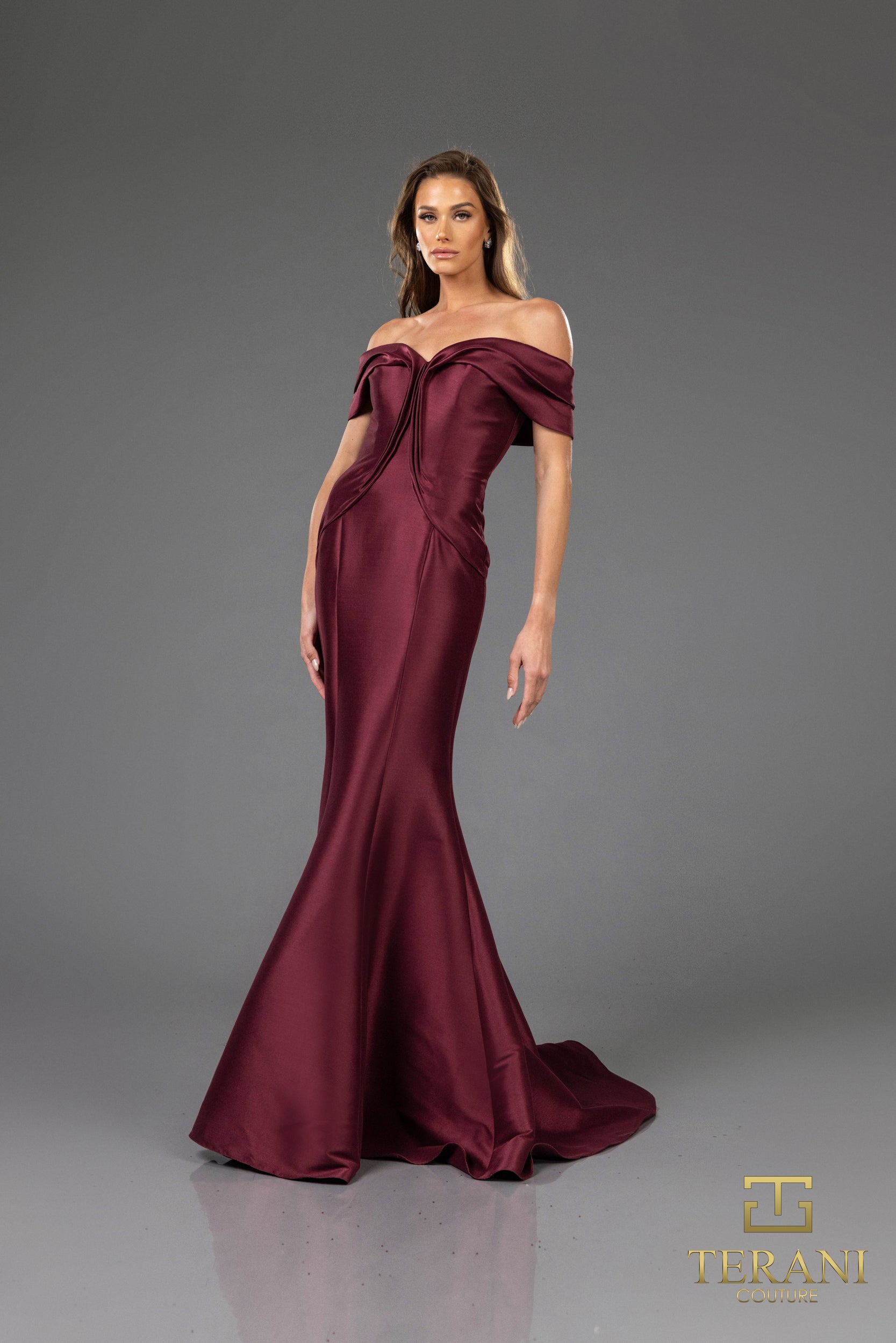 Terani Couture 251E4565 Long Mermaid Formal Evening Dress