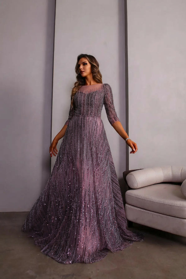 Terani Couture 251M4409 Mauve 16 Sale
