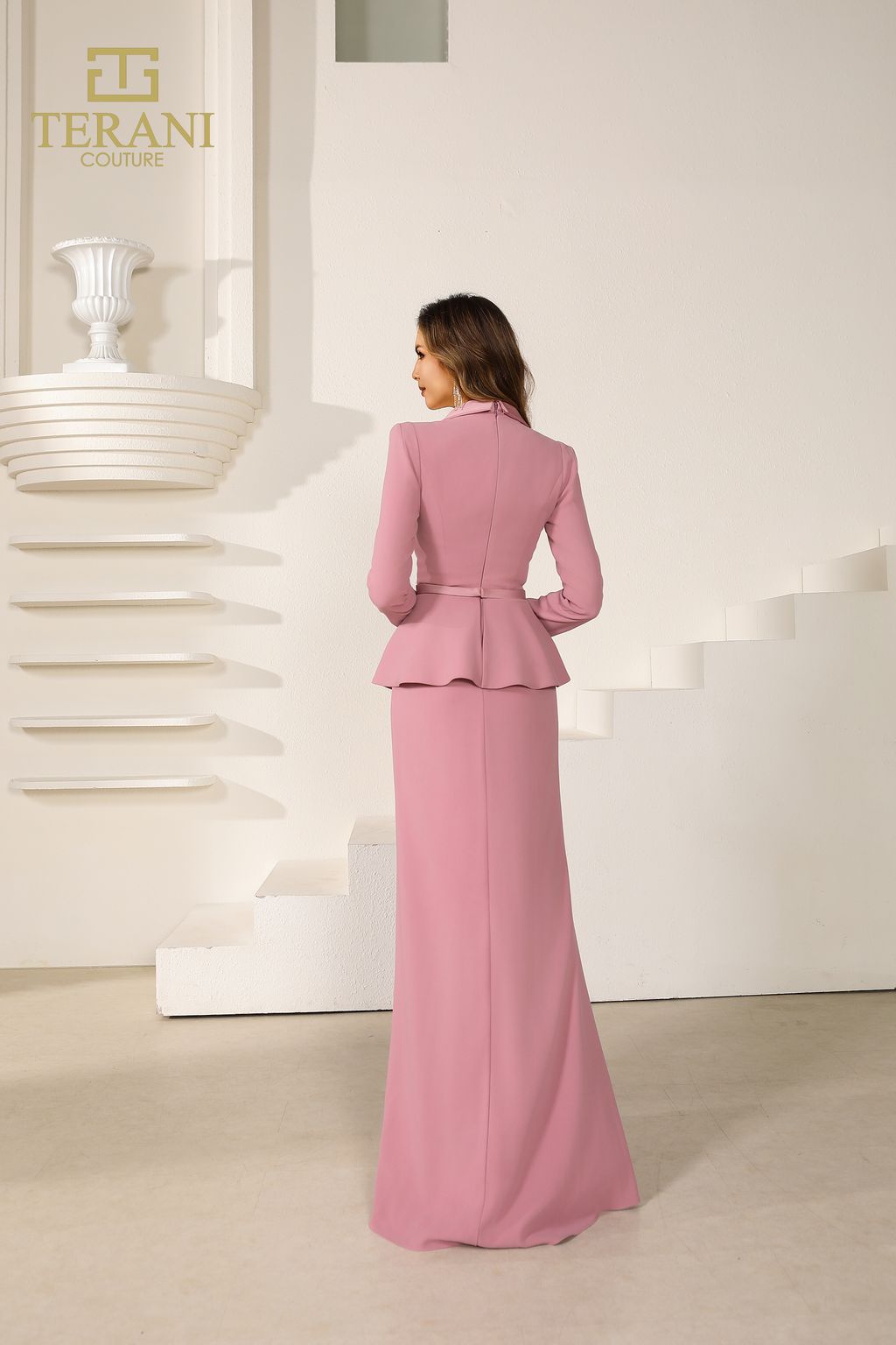 Terani Couture 251M4572 Dusty Rose 20 Sale