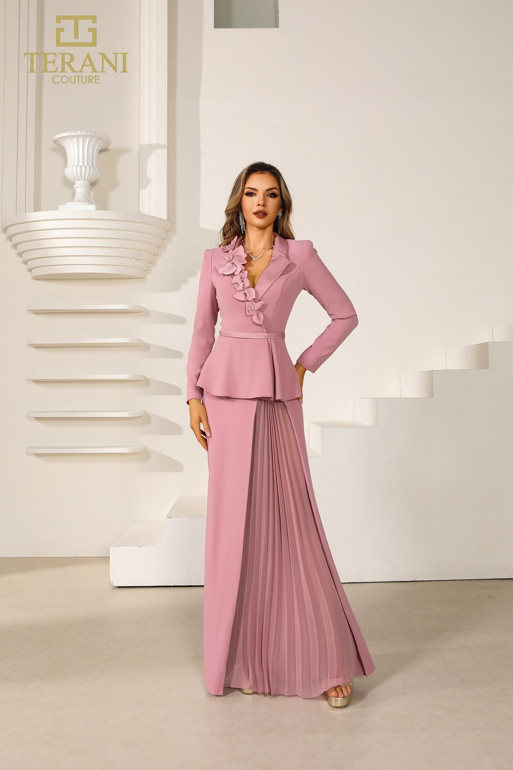 Terani Couture 251M4572 Dusty Rose 20 Sale