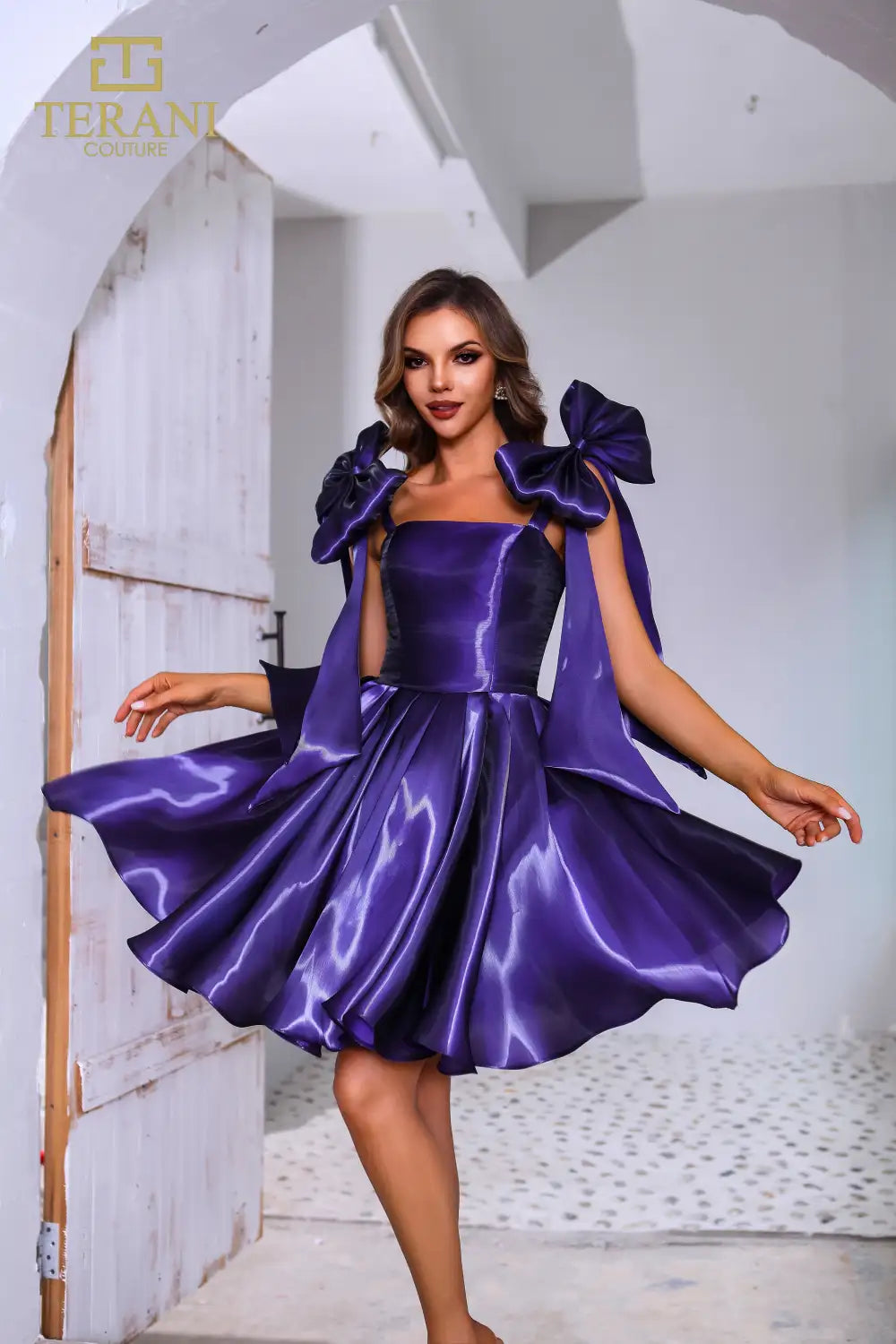 Terani Couture 251P4047 Short Ball Gown Homecoming Prom Dress Terani Couture 251P4047 Short Ball Gown Homecoming Prom Dress