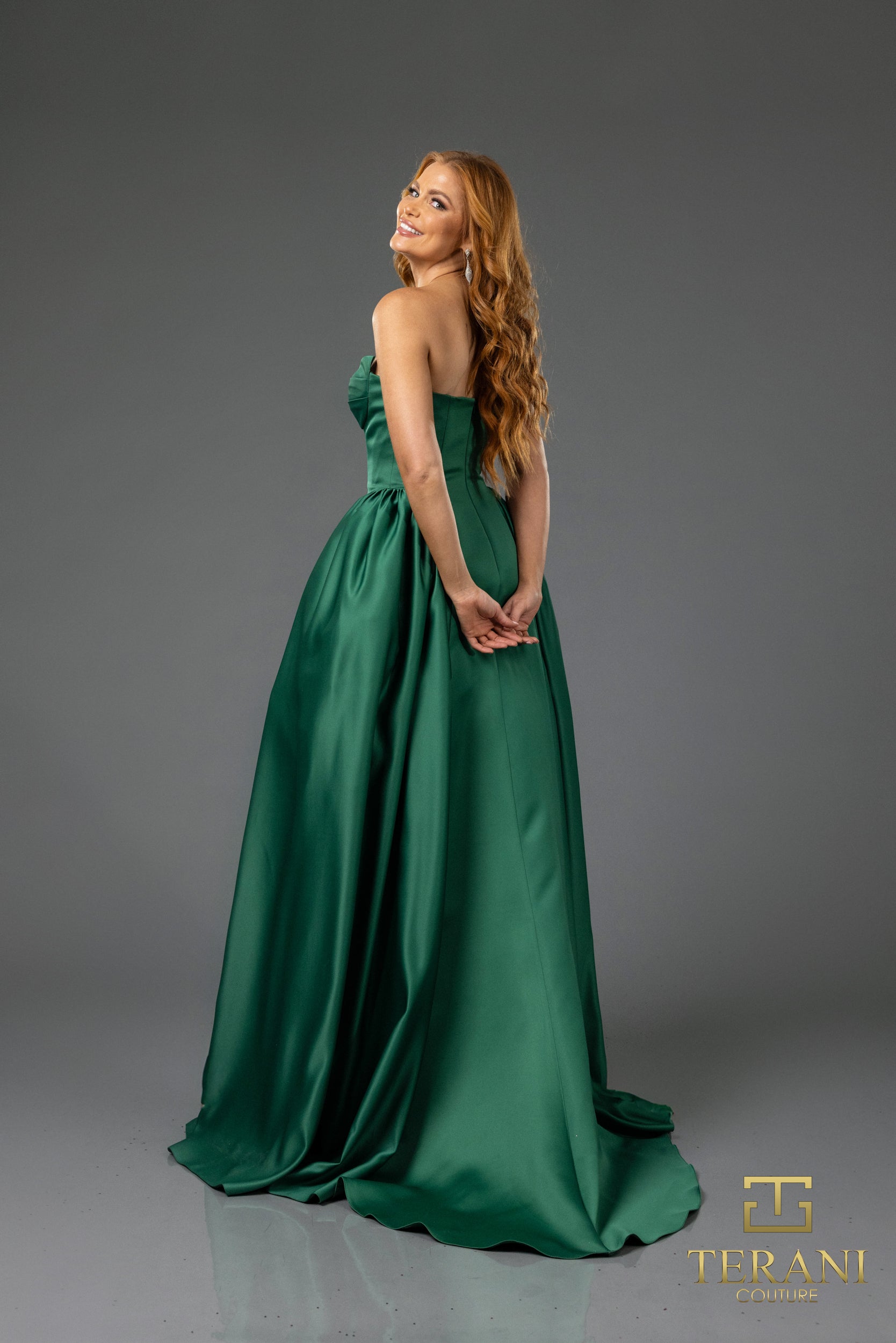 Prom Dresses Formal Long Ball Gown Prom Dress Green