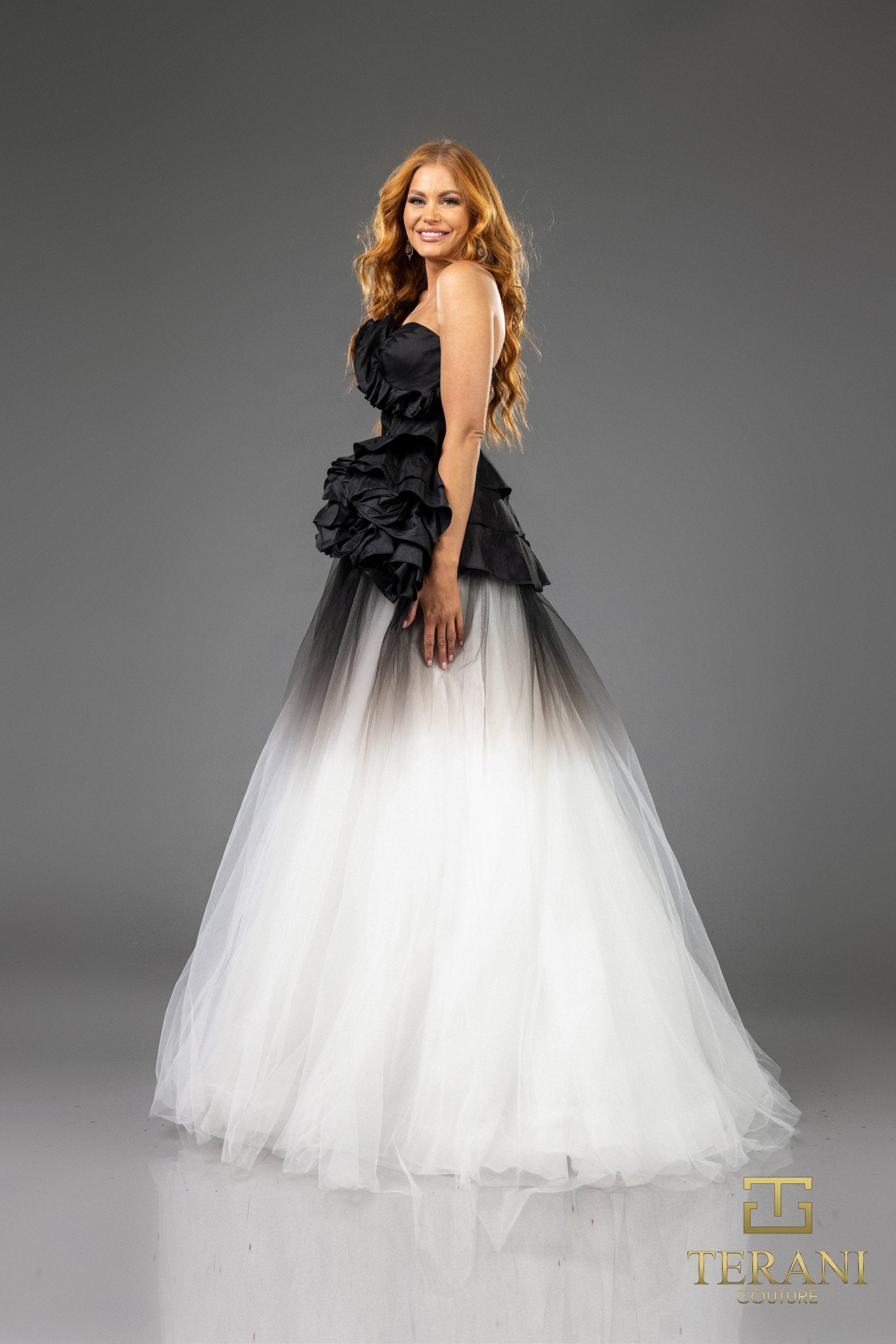 Terani Couture 251P4270 Long Formal Ball Gown Prom Dress – The Dress Outlet