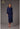 Cocktail Dresses Formal Tea Length Long Sleeve Cocktail Dress Navy 