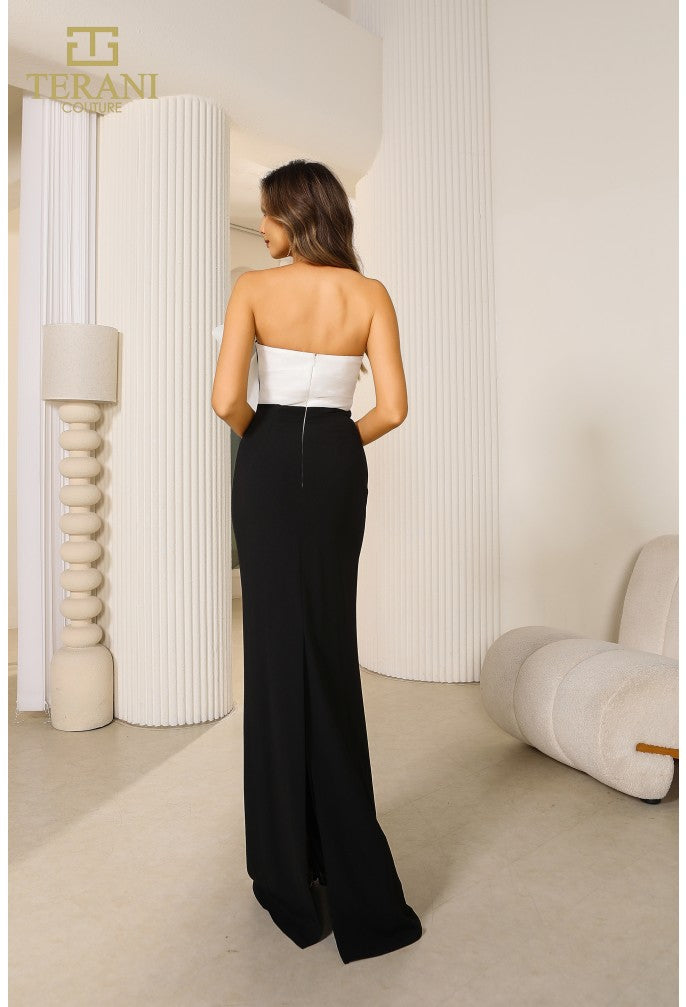 Terani Couture 251E4286 Fitted Long Formal Prom Evening Dress