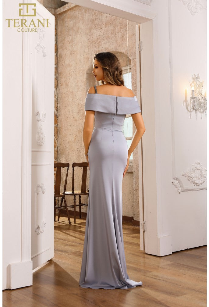Terani Couture 251E4587 Fitted Formal Long Evening Dress